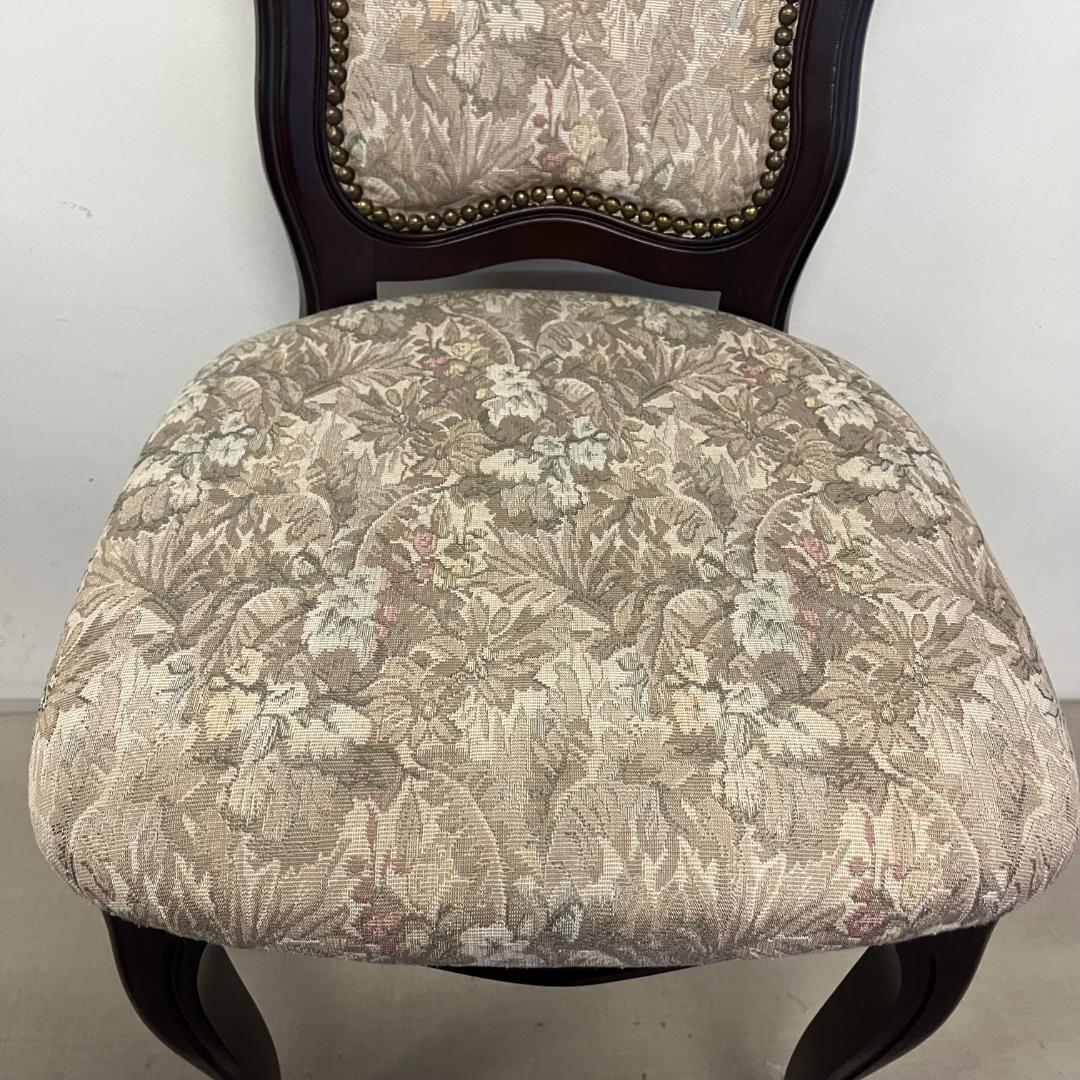 26 アンティーク調 バロック ロココ調 ネコ足 猫足 ダイニングチェアー 椅子