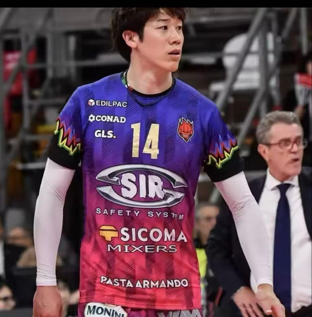 GWセール！！石川祐希　ペルージャ　チャンピオンズリーグ　レプリカユニフォーム