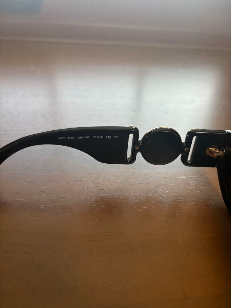 のぶさん専用VERSACE ブラック メドゥーサビギーサングラス