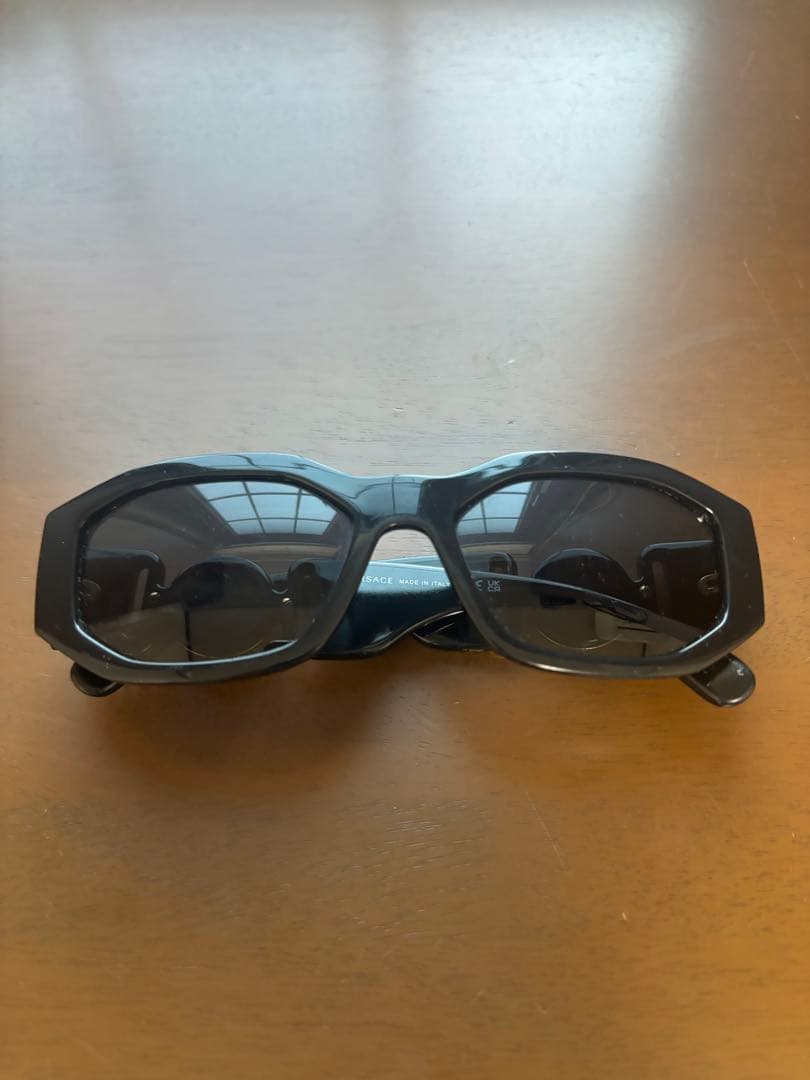 のぶさん専用VERSACE ブラック メドゥーサビギーサングラス