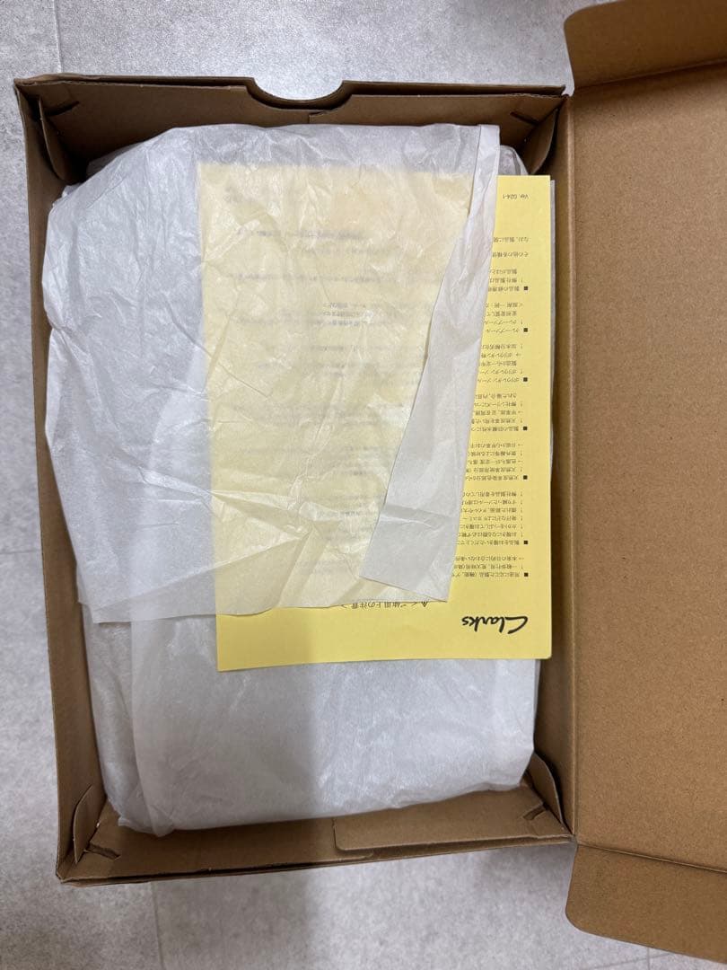 新品クラークス　ワラビー　ゴアテックス　GORE-TEX CLARKS