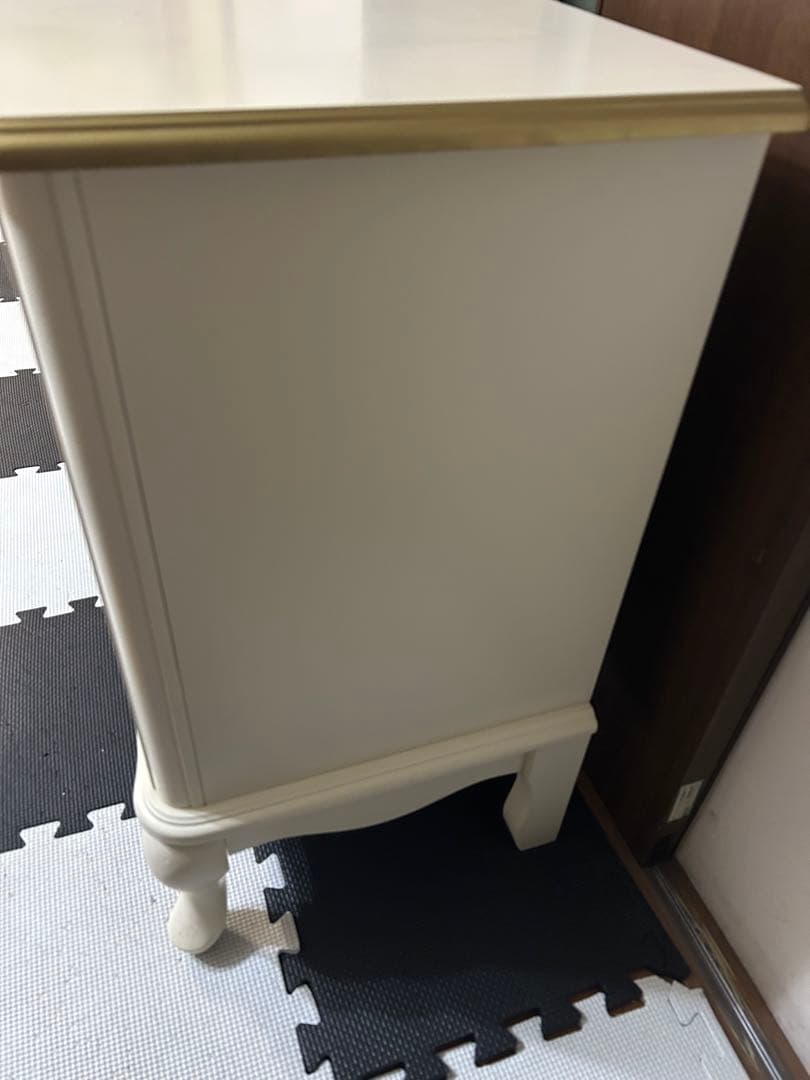 猫足キャビネット　サイドボード　チェスト　アンティーク　ヴィンテージ　姫家具