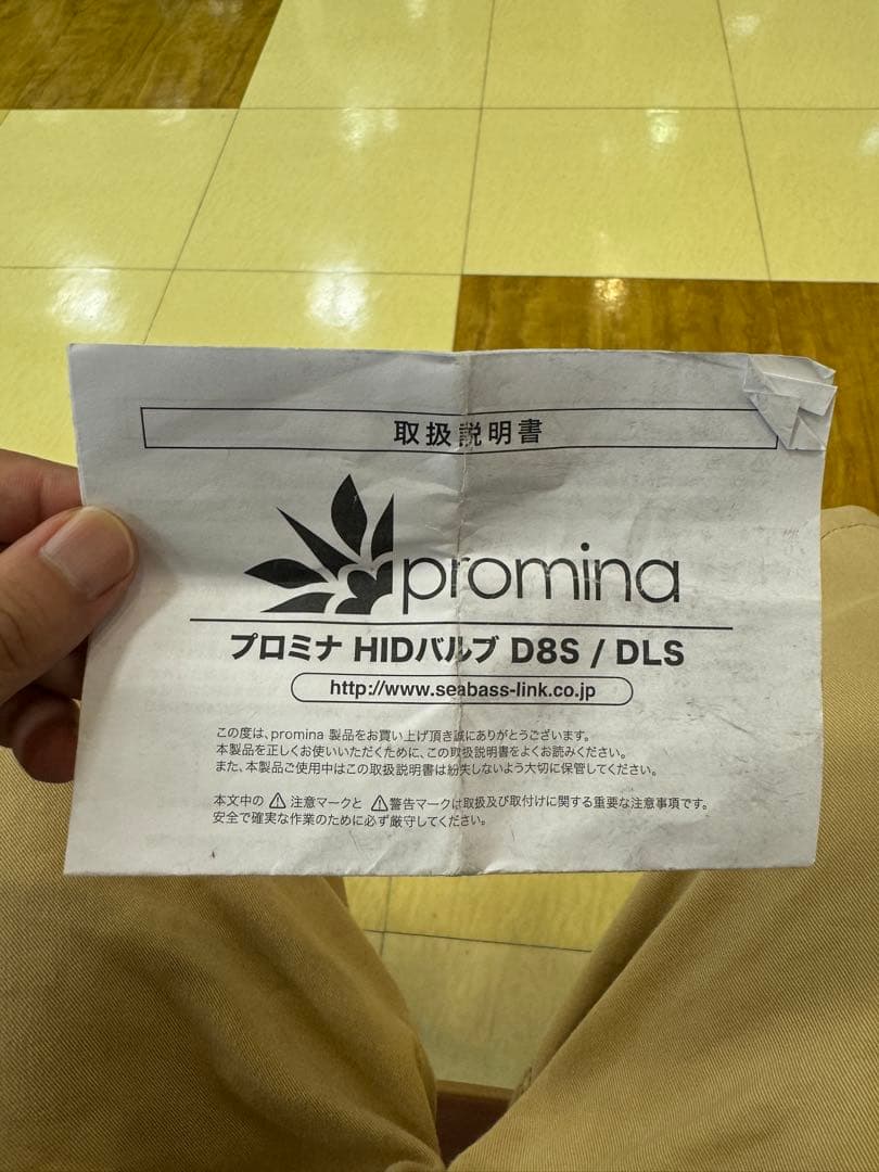 【外車】プロミナ HIDバルブ D8S/DLS