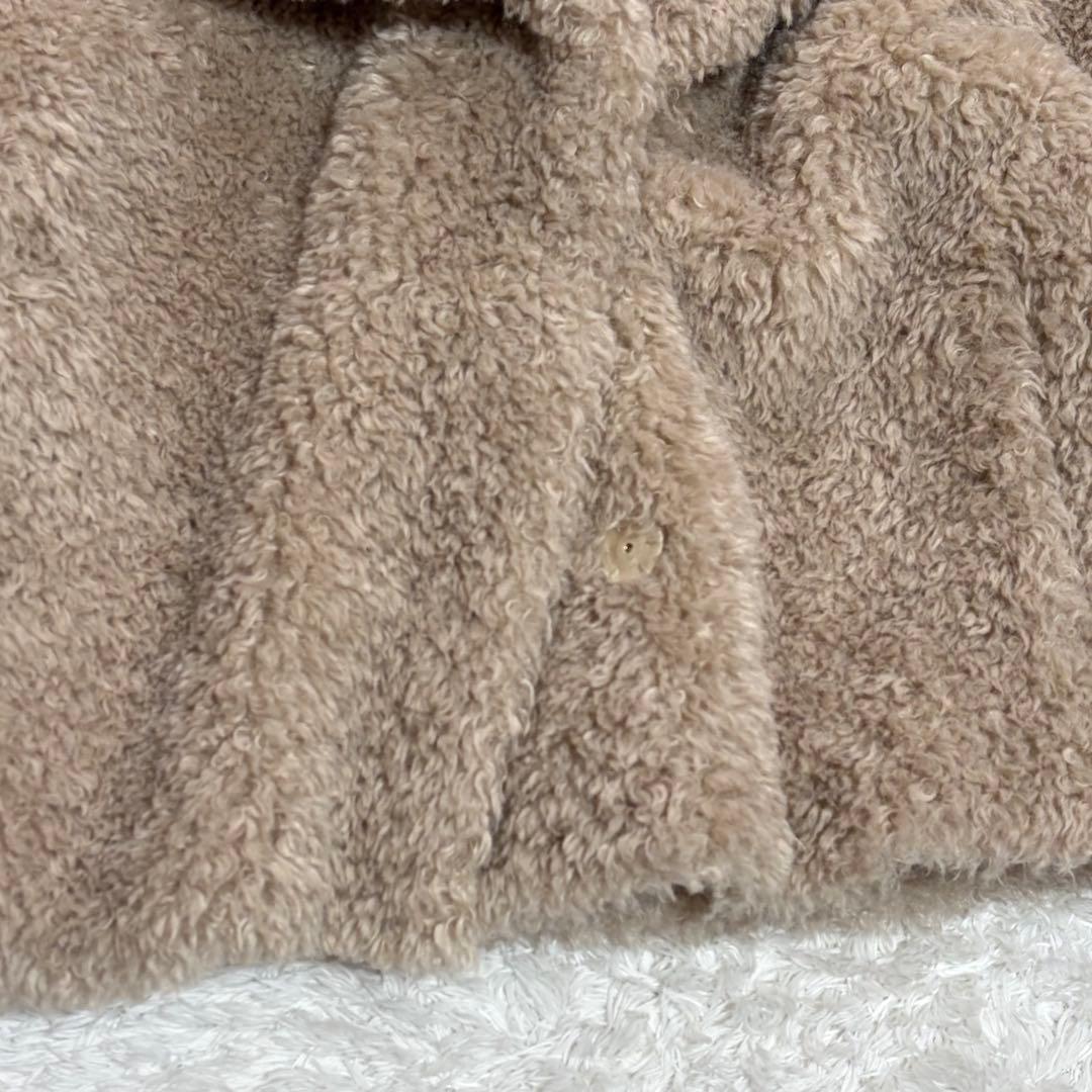 ✨美品✨ HERNO ヘルノ カーリー エコファー ショート ジャケット