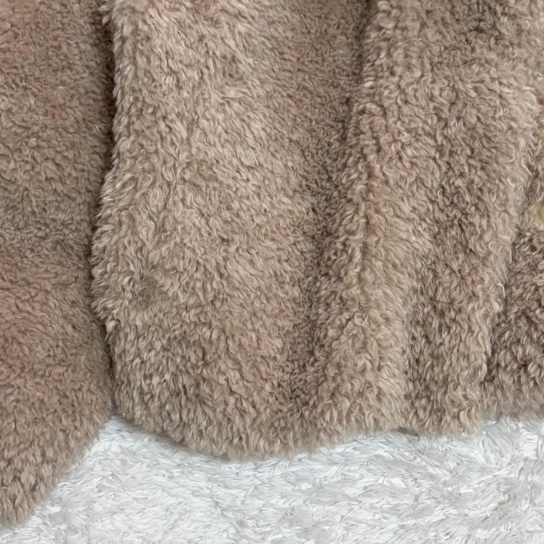 ✨美品✨ HERNO ヘルノ カーリー エコファー ショート ジャケット