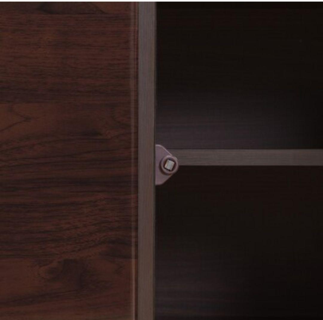 【専用】ニトリ キッチンカウンター ダークブラウン キッチン収納 引き出し付き