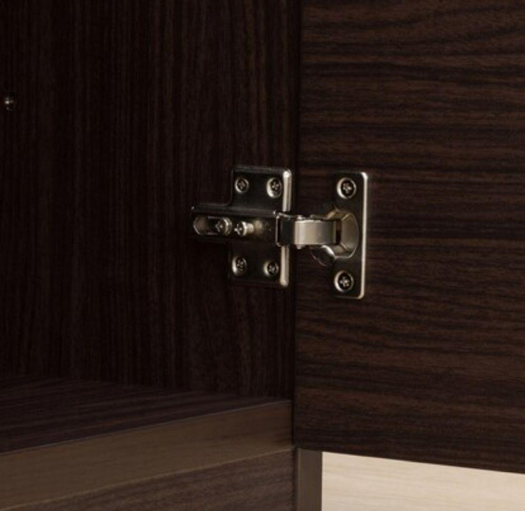 【専用】ニトリ キッチンカウンター ダークブラウン キッチン収納 引き出し付き