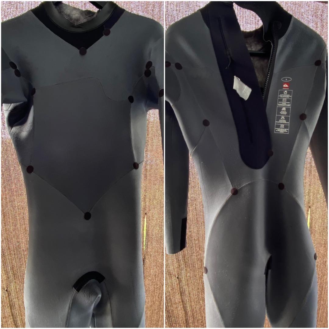 Quiksilver スプリング メンズ / ロングスリーブ（黒）