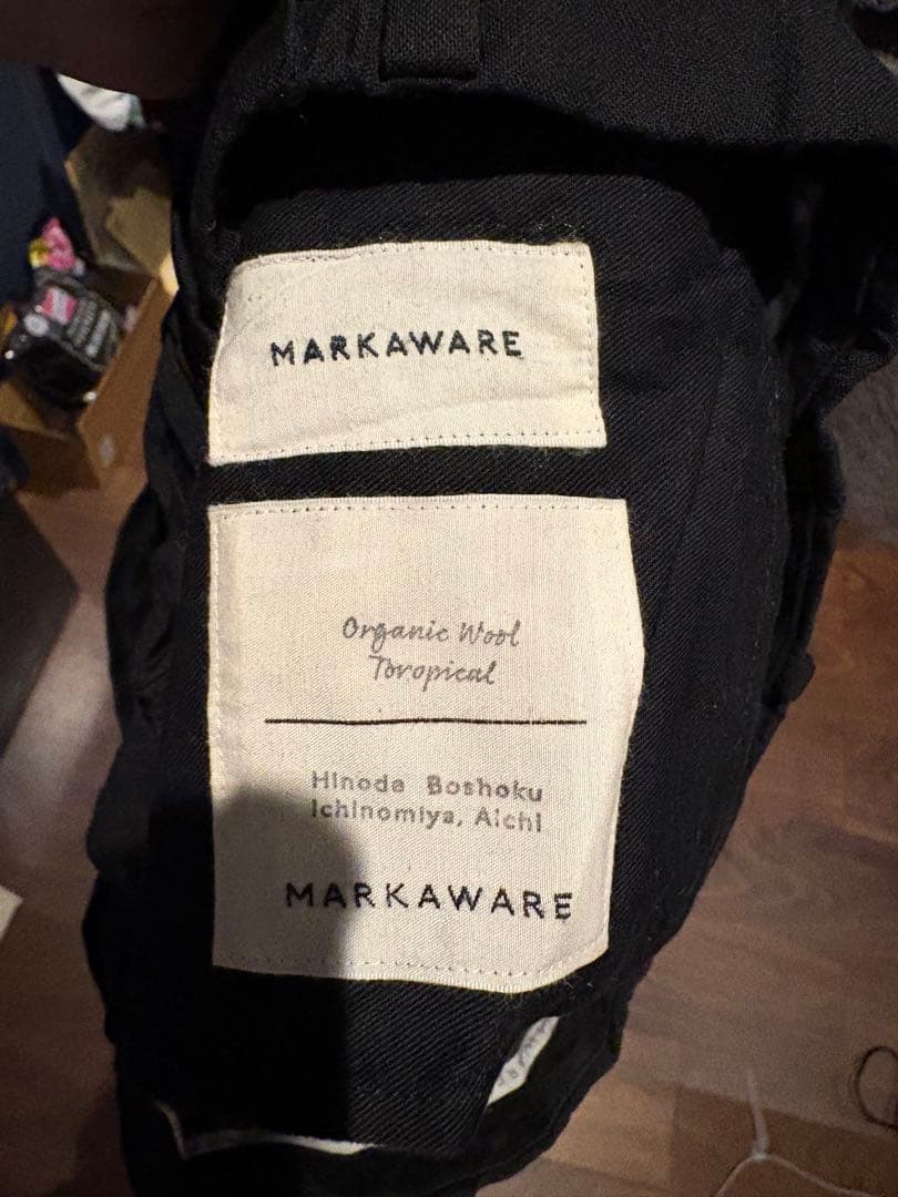 MARKAWARE PEGTOP TROUSERS / ペグトップトラウザーズ