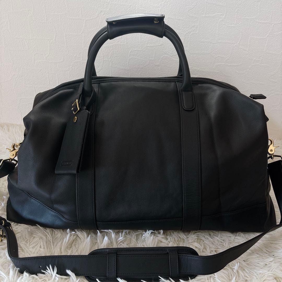美品　COACH ボストンバッグ 2way オールドコーチ 0502