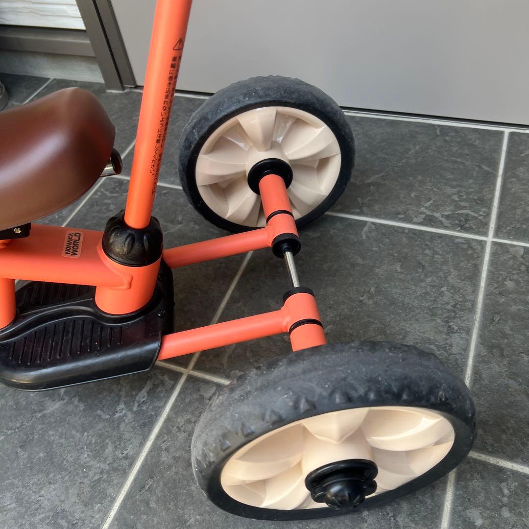 サンライダー NEO オレンジ 三輪車 押し棒付き 幼児用