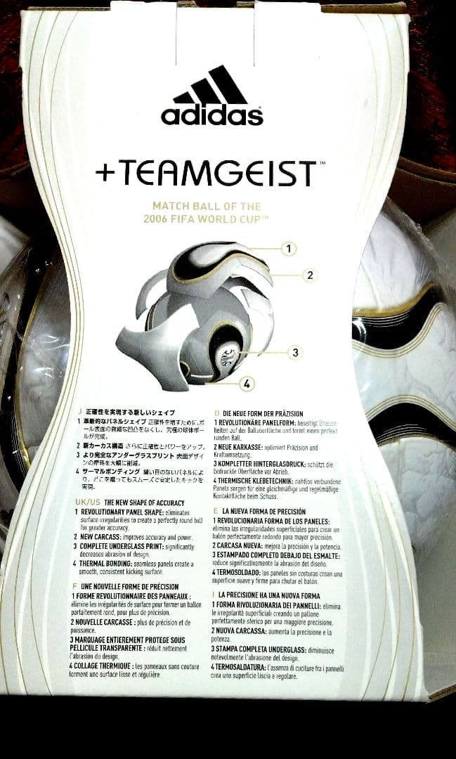 【未開封】ドイツ ワールドカップ2006 公式球 Teamgeist