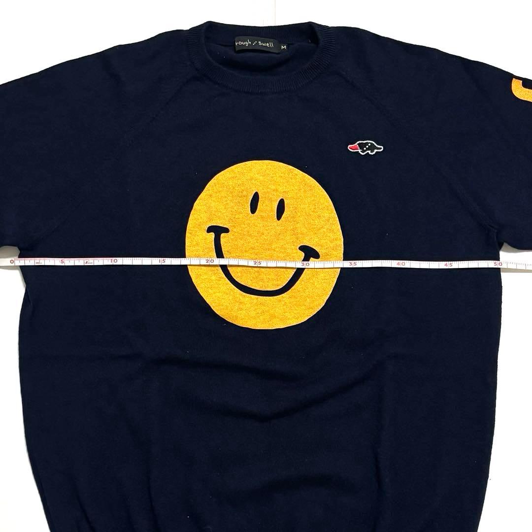 Jun.k❗️ 美品❗️rough & swell スマイリーセーター M