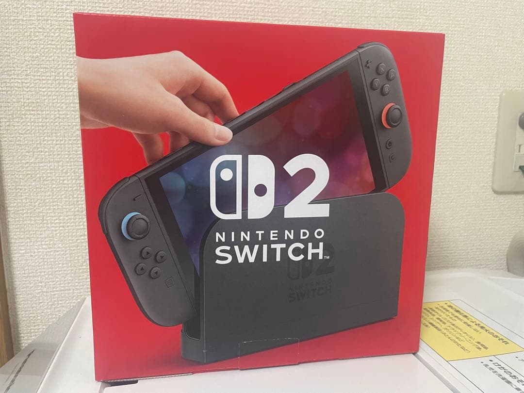 購入レシート、保証書あり　Nintendo Switch D2 日本語対応 本体