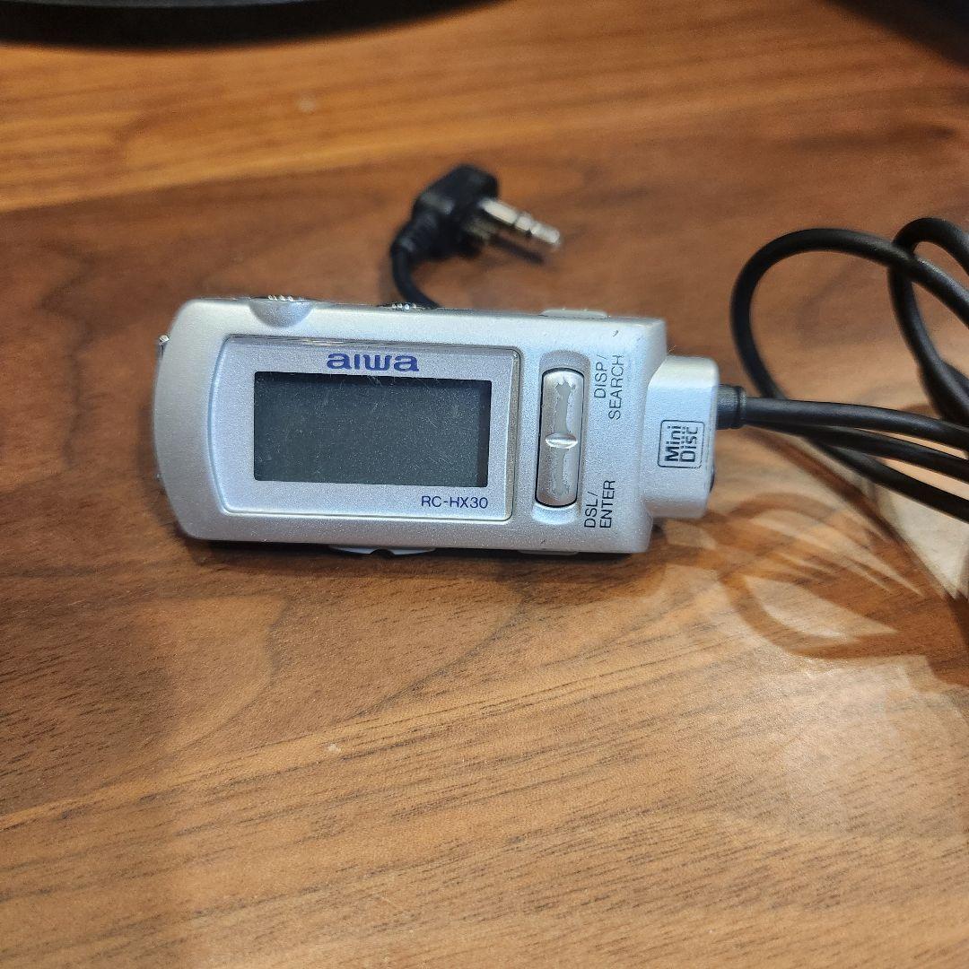 AIWA AM-HX50 アイワポータブル　MDプレーヤー　(動作品）