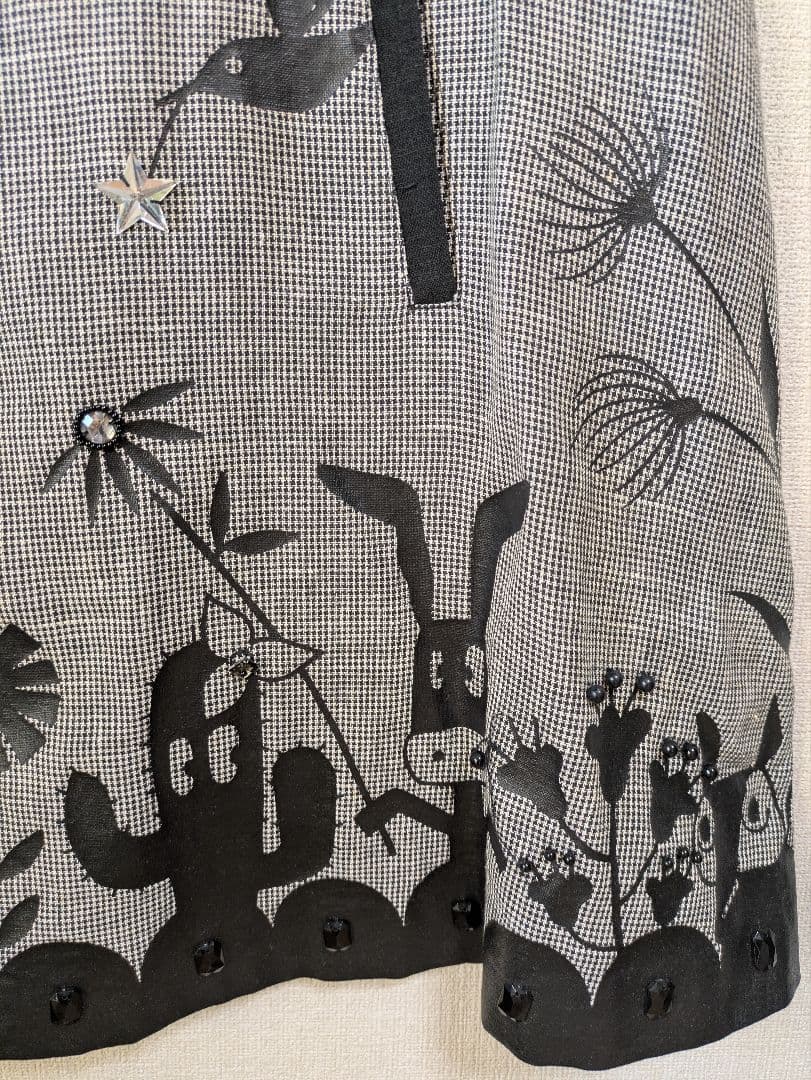 専用です。アルベロベロ♥️ぶたさんプリント ノースリーブチュニック　チェック柄