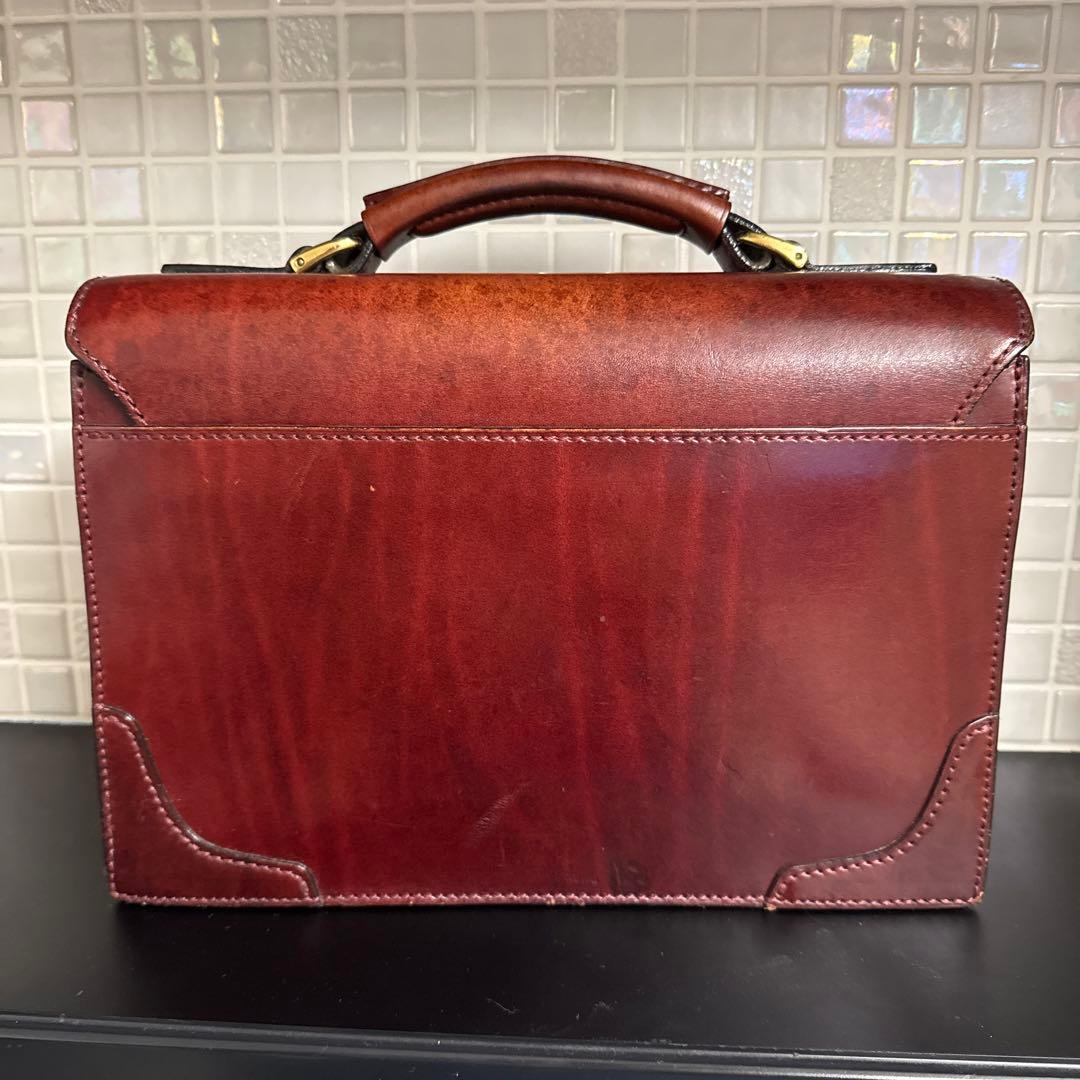 鞄いたがき　セカンドバッグ　ボルドー