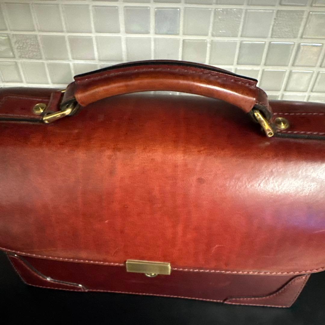 鞄いたがき　セカンドバッグ　ボルドー