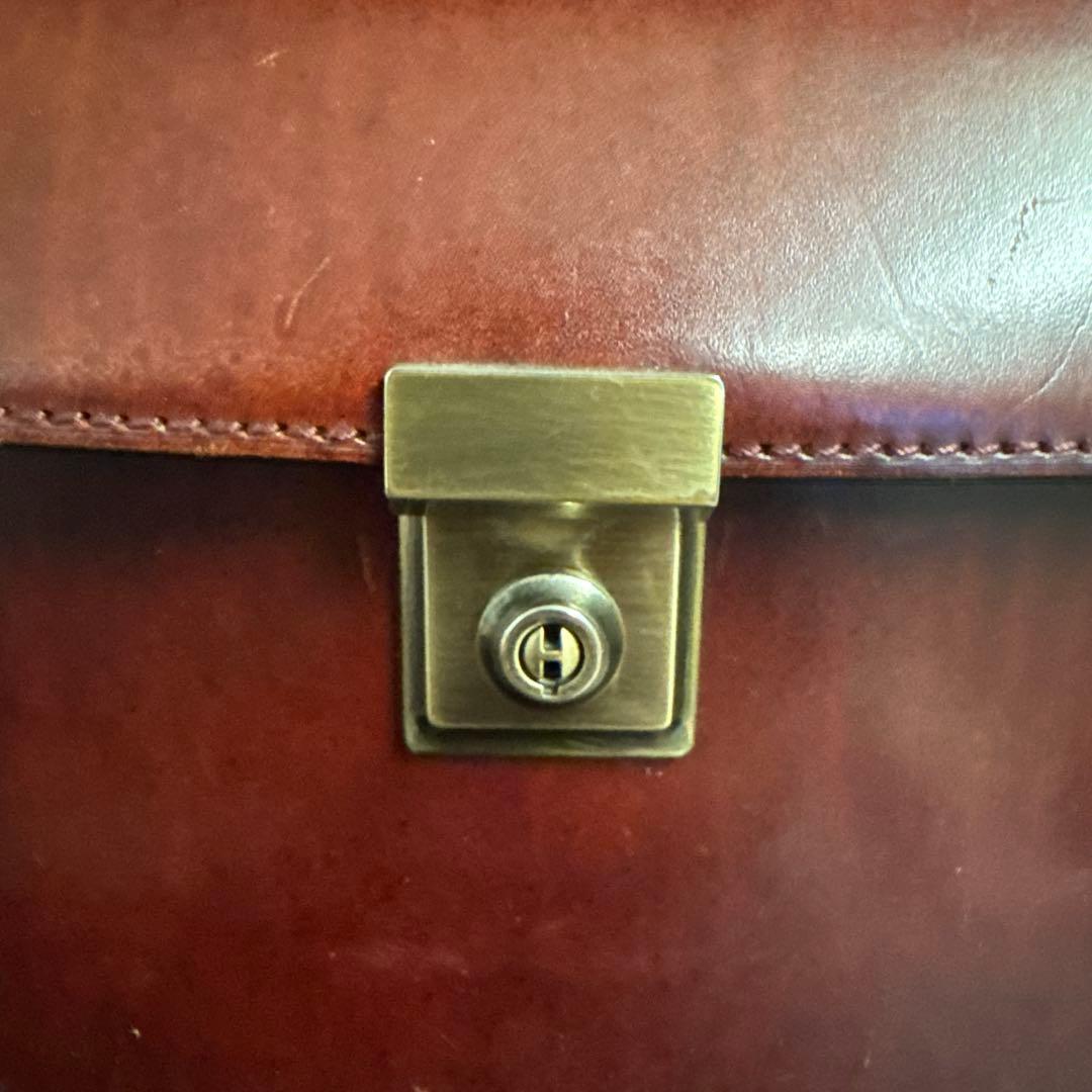 鞄いたがき　セカンドバッグ　ボルドー