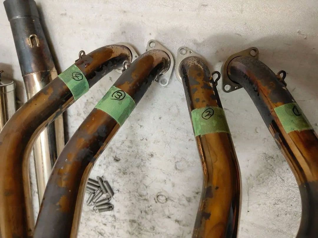 GW71A GSX1300R ハヤブサ 用 テックサーフ製 フルエキ