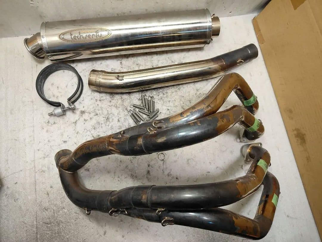 GW71A GSX1300R ハヤブサ 用 テックサーフ製 フルエキ