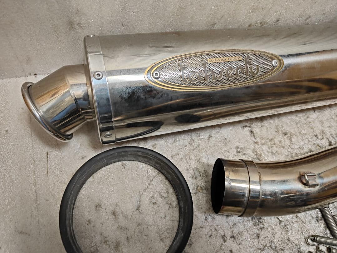 GW71A GSX1300R ハヤブサ 用 テックサーフ製 フルエキ