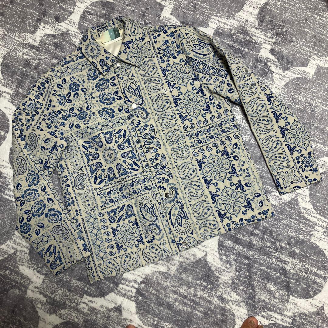 ＊最終値下げ＊ kith タペストリーコーチジャケット　サンドリフト