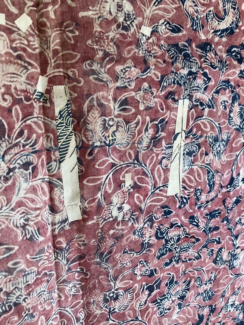 【プール　ヴィンテージ　古更紗】