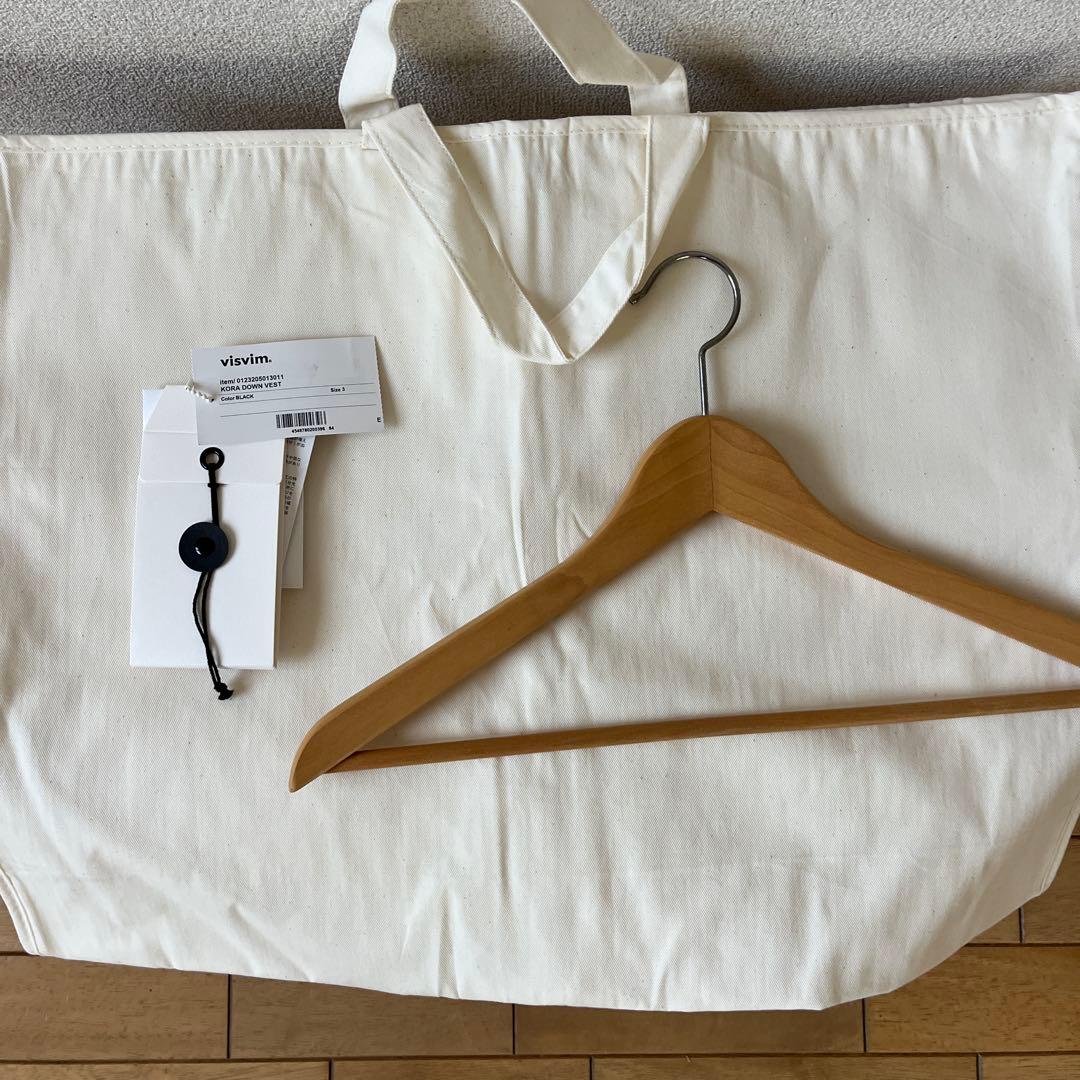 visvim CORA DOWN BEST black 3 リバーシブル