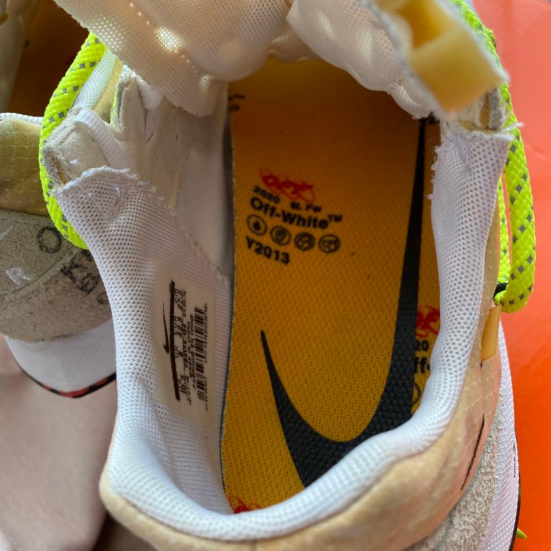 オフホワイトX ナイキズーム テラ キガー5 Off-whiteXNike