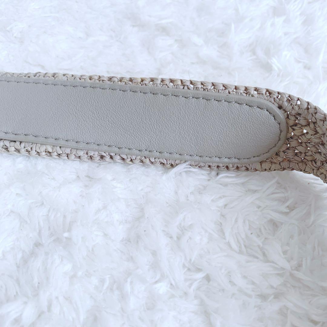 ほほ未使用♪ ヘレンカミンスキー　ラフィア　ワンハンドルショルダーバッグ