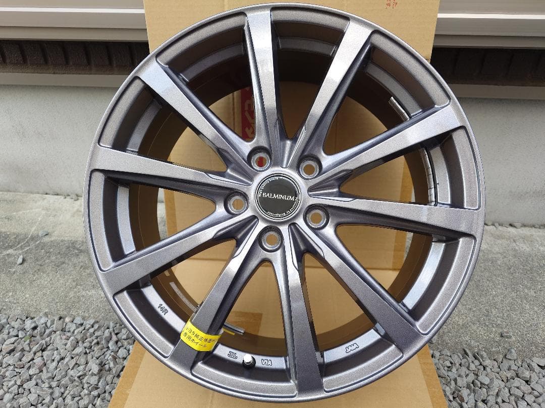 チビクロ　未使用クラウン,LBX,NX　BSアルミ18×7J 4本セット