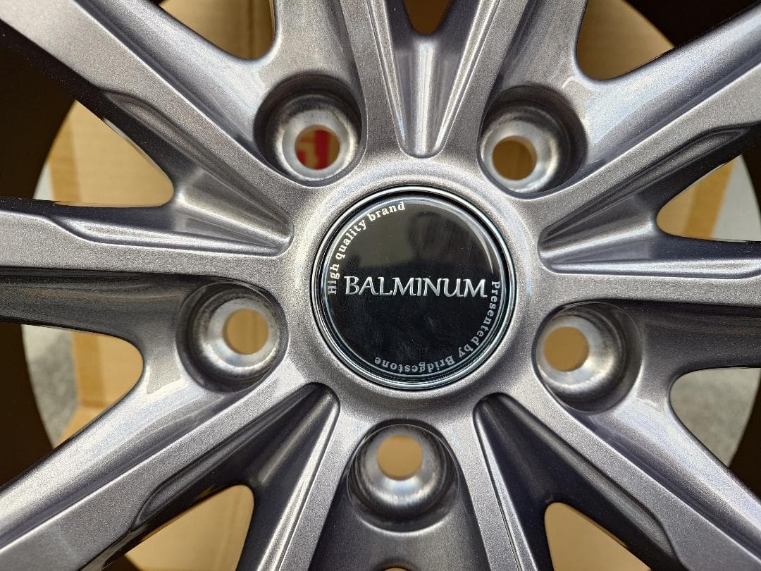 チビクロ　未使用クラウン,LBX,NX　BSアルミ18×7J 4本セット