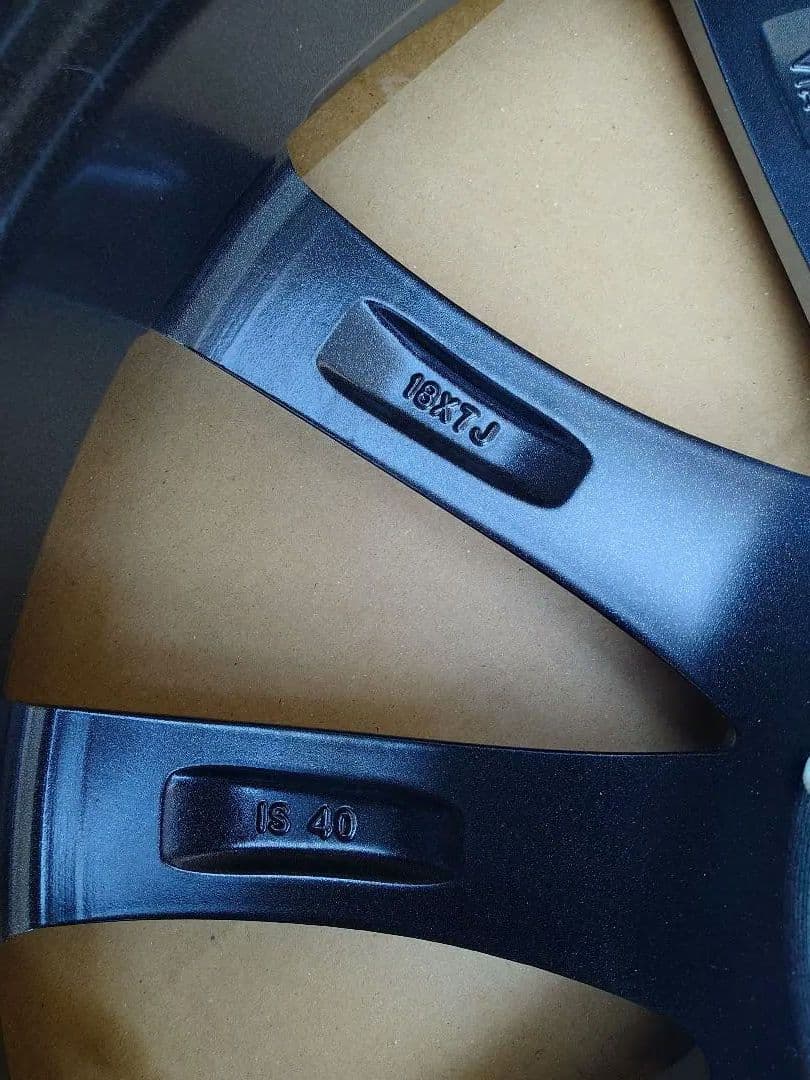 チビクロ　未使用クラウン,LBX,NX　BSアルミ18×7J 4本セット