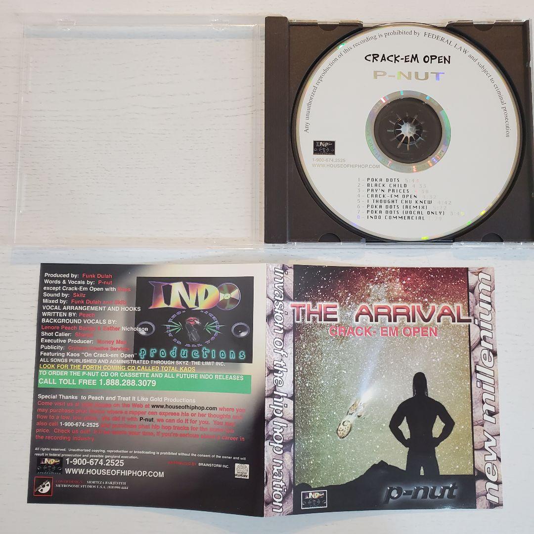 洋楽 p-nut THE ARRIVAL CRACK 'EM OPEN