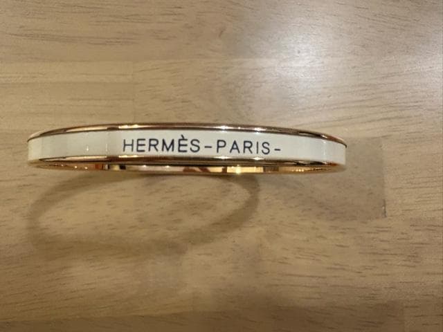 【新品未使用】エルメス バングル エナメルブレスレット