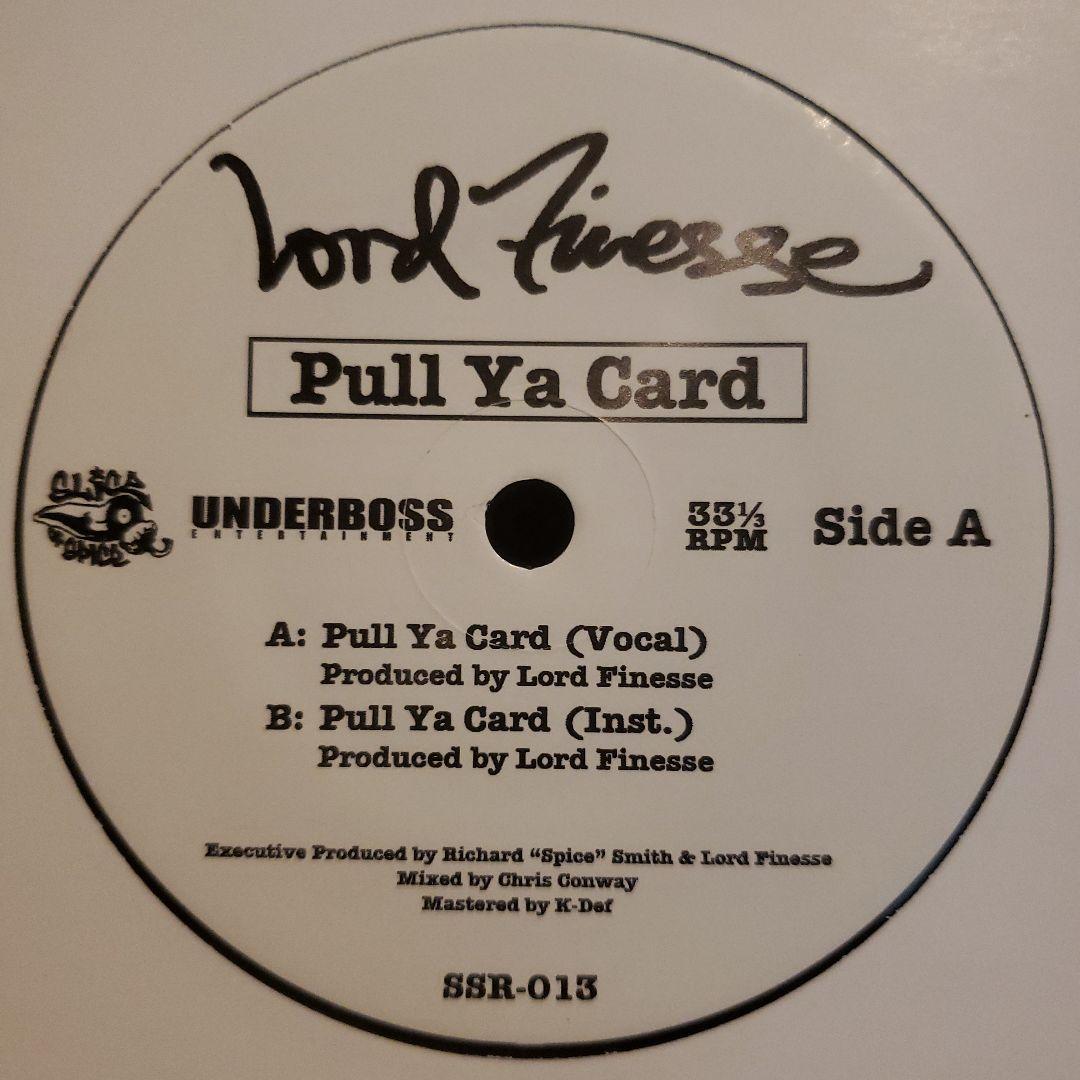 500枚 限定盤 LORD FINESSE D.I.T.C. 7inch
