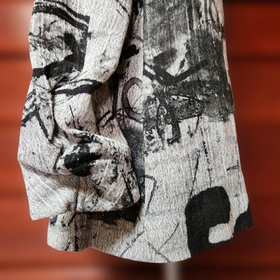 芽風　センソユニコ　手描き風ワイヤー入りジャケット