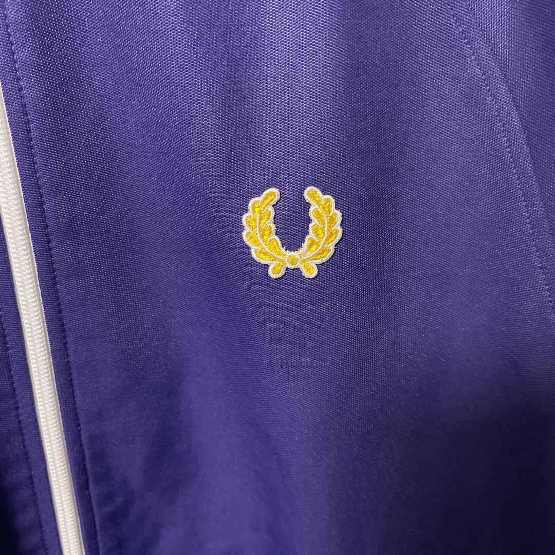 FRED PERRY 紫 トラックジャケット M