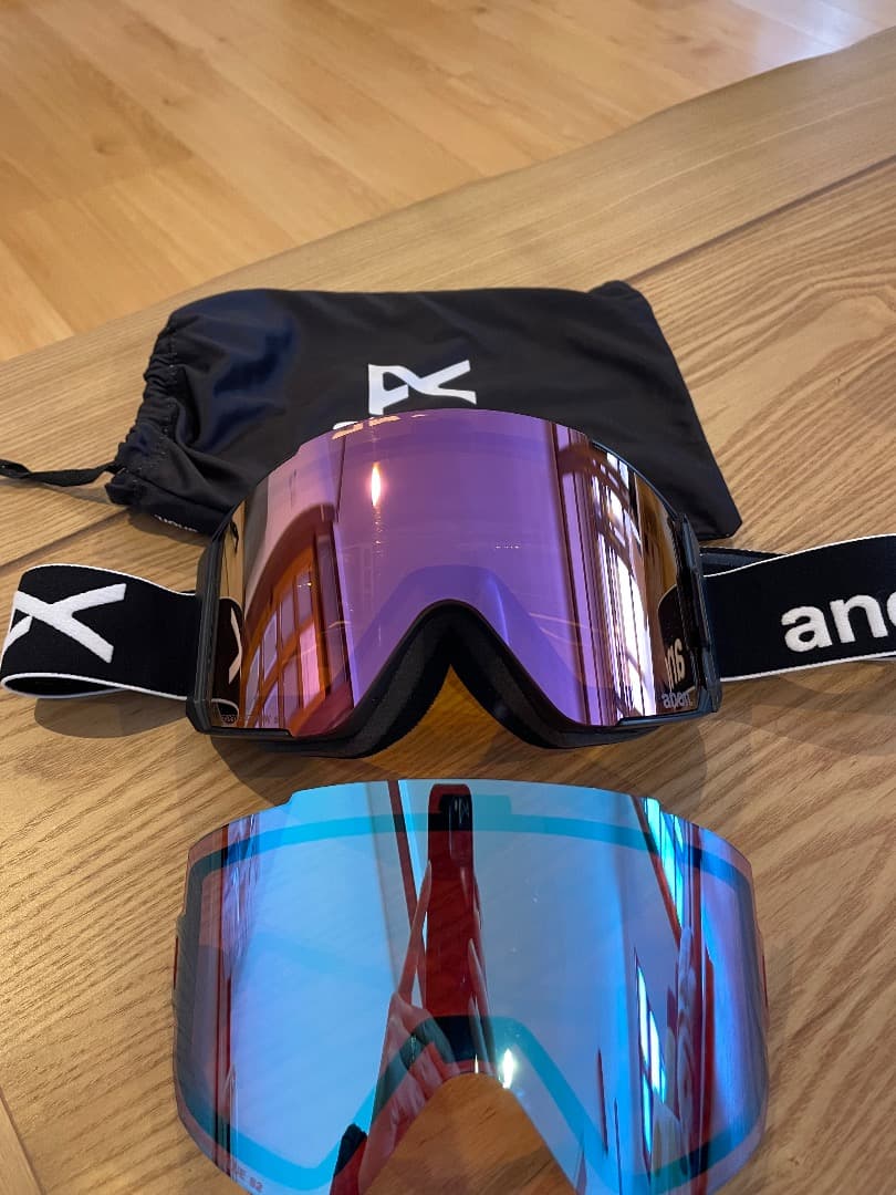 ANON Sync ピンクS1 ブルーS2 レンズ (箱なし)