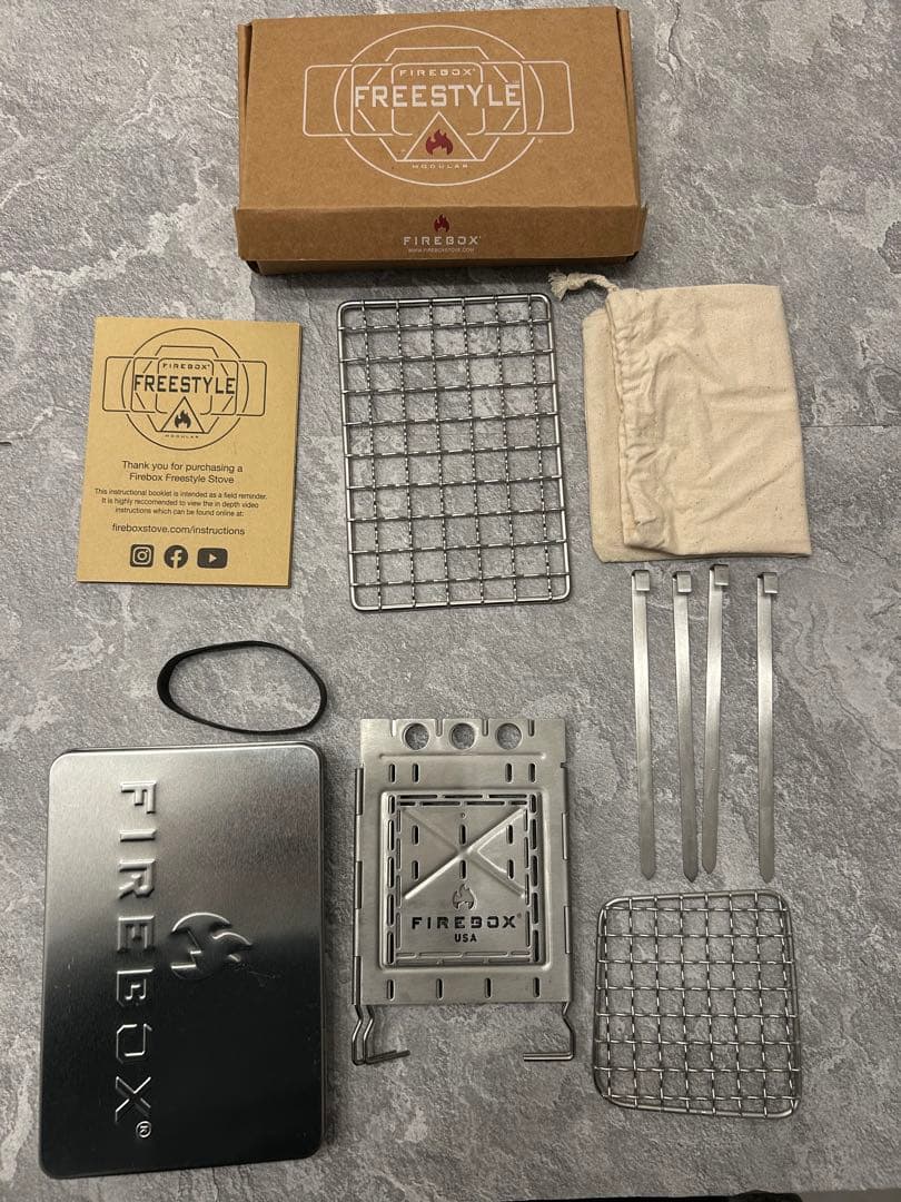 バーベキュー・調理用品 FIREBOX FREE STYLE