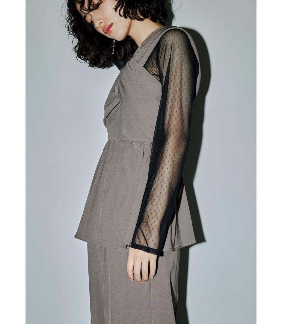 niana パンツドレス M ライトブラウン