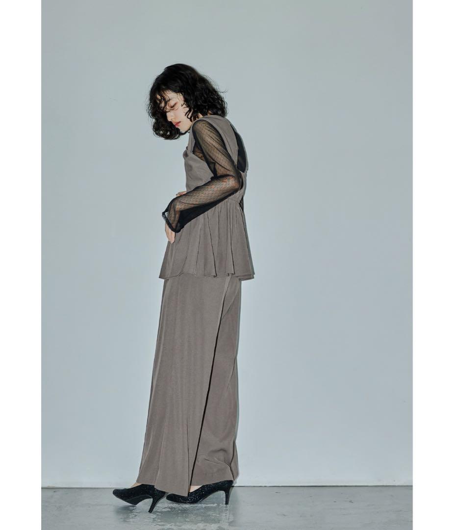 niana パンツドレス M ライトブラウン