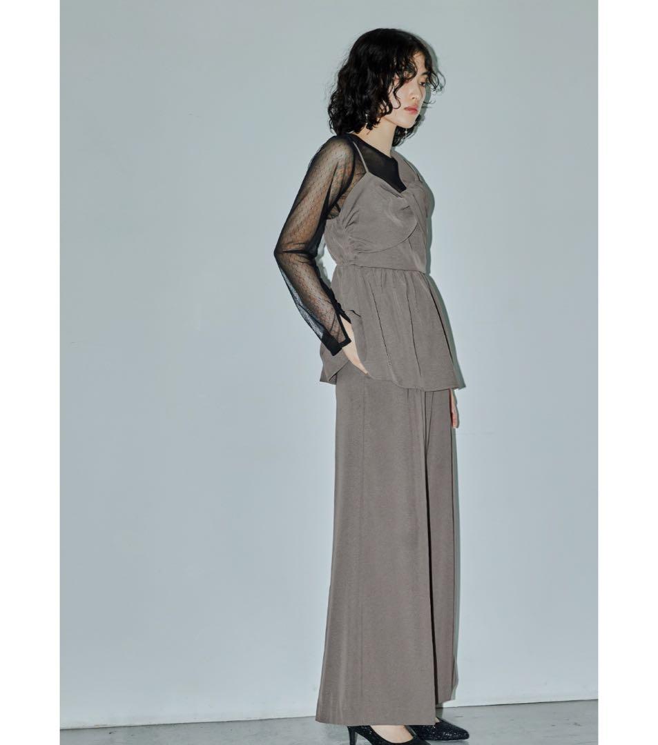 niana パンツドレス M ライトブラウン