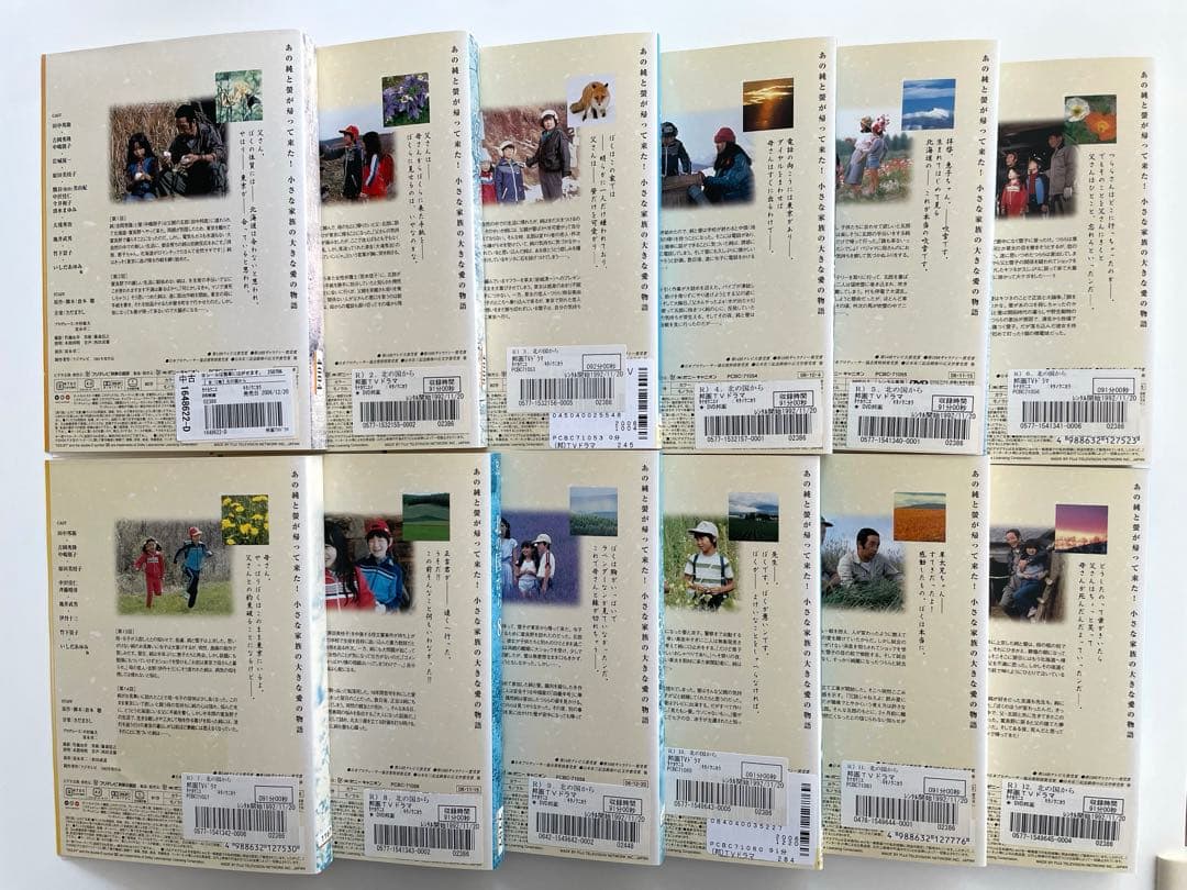 北の国から TVシリーズ 12巻＋92年巣立ち2巻＋95年秘密２巻　DVD