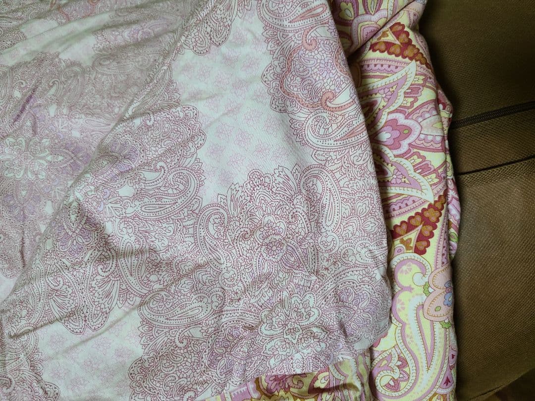 東洋羽毛ダブルサイズ羽毛掛け布団、掛け布団カバー布団ケース付き