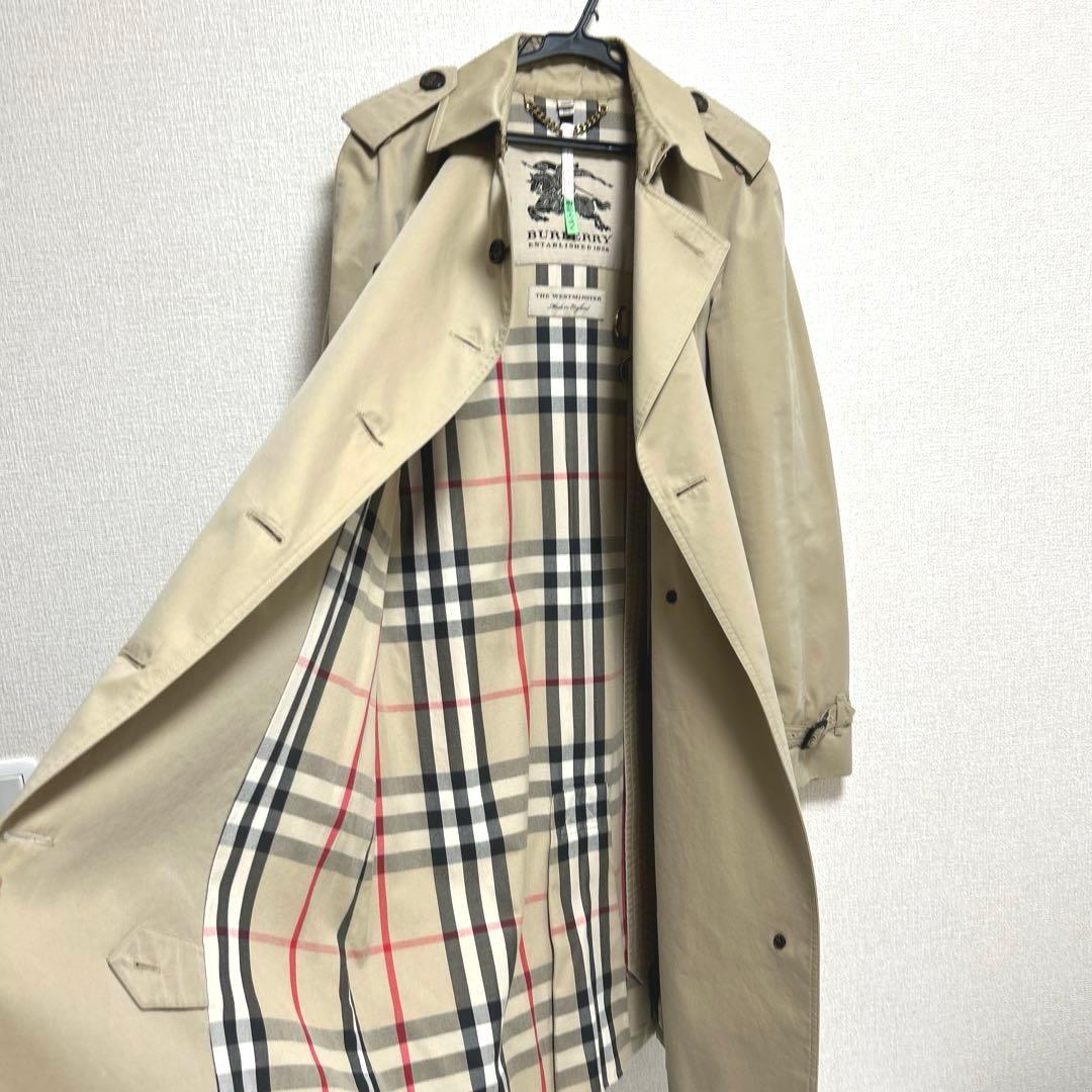 極美品❗️バーバリー ウエストミンスター トレンチコート L UK10