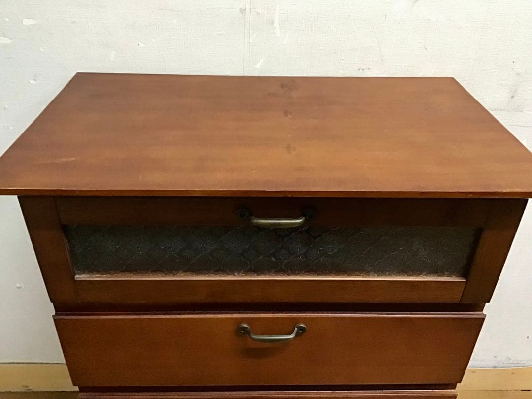 管297☆北欧アンティーク☆ベルクチェスト☆ラバーウッド