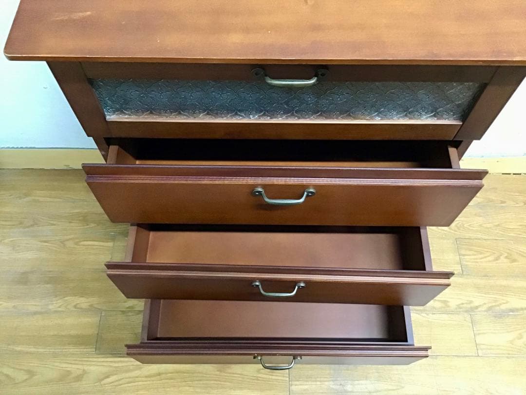 管297☆北欧アンティーク☆ベルクチェスト☆ラバーウッド