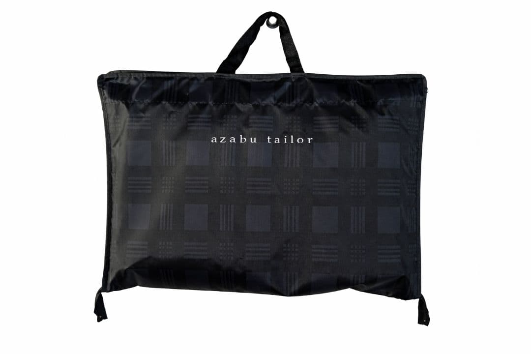 し*い様 麻布テーラー 3ピース フルオーダースーツ ネイビー 本切羽/AMF